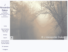 Tablet Screenshot of alexbakerphotoz.com